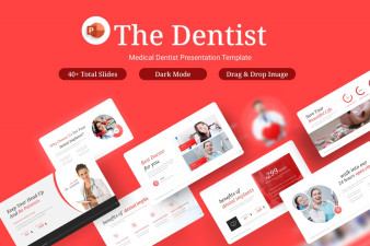 The Dentist Medical PowerPoint Template